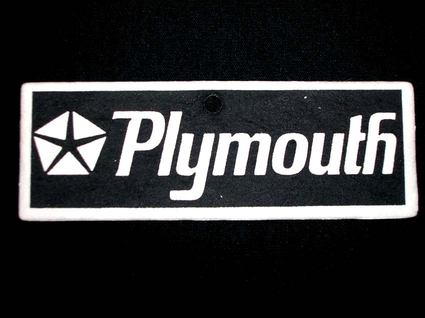 Plymouth Air Freshener - Click Image to Close